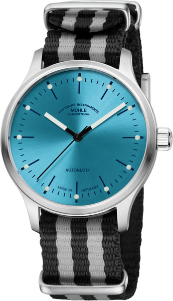 Mühle Glashütte Panova Turquoise Blue 40mm