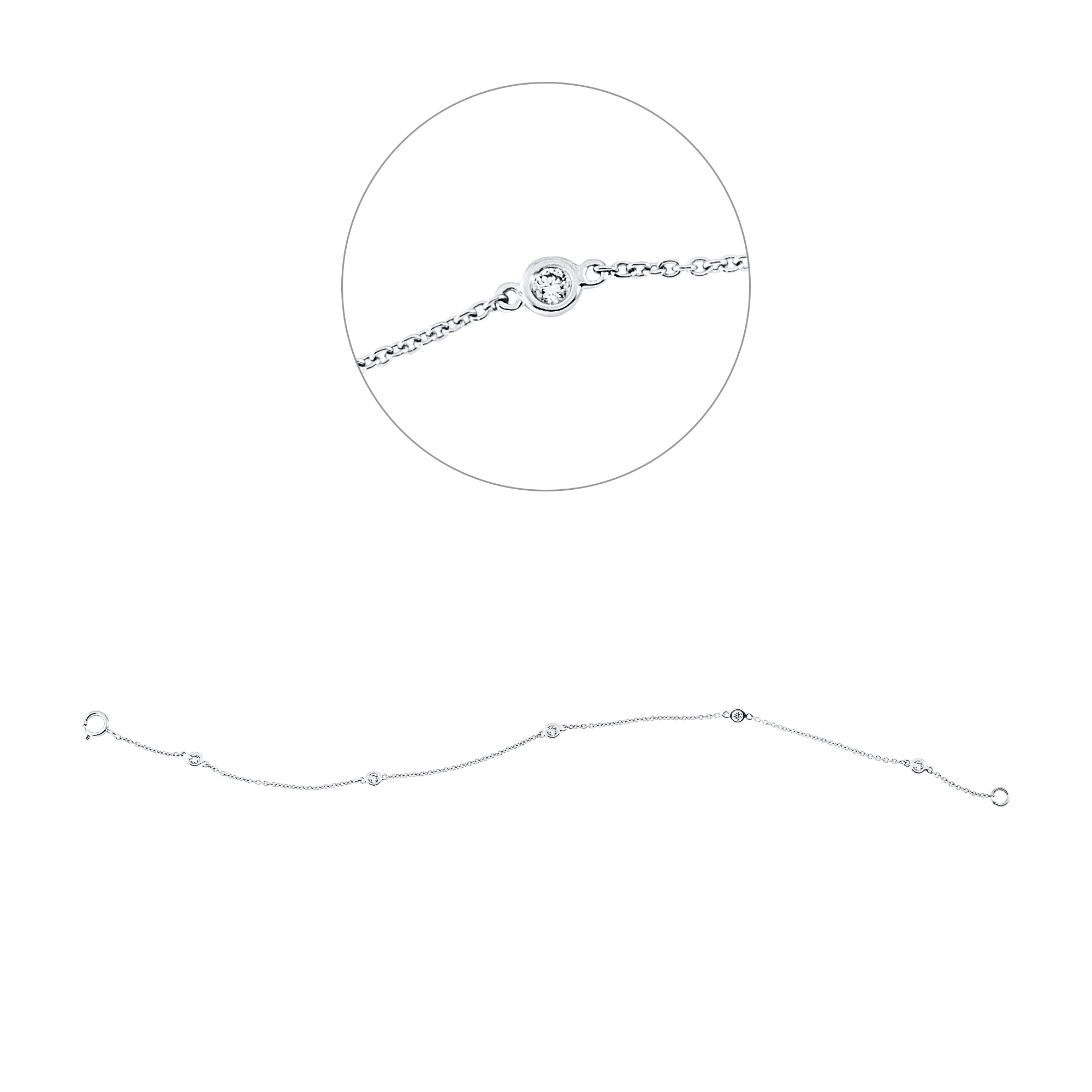 Brogle Classic diamond bracelet Brogle Classic diamond bracelet