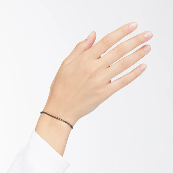 175884 DBB7008 EVERY PVDMX 100 Dodo bollicine bracelet 9k rose gold black pvd steel q64b0298a35b0f364