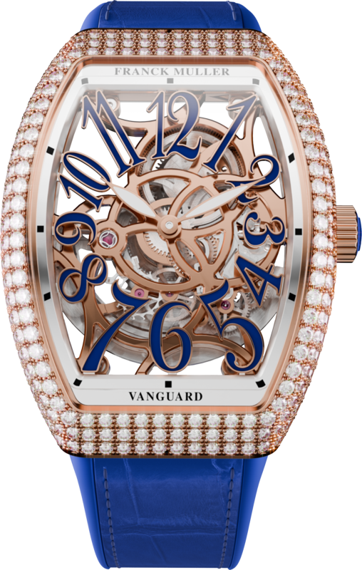 Franck Muller Vanguard Slim Skeleton 46.3 x 35mm Franck Muller Vanguard Slim Skeleton 46.3 x 35mm