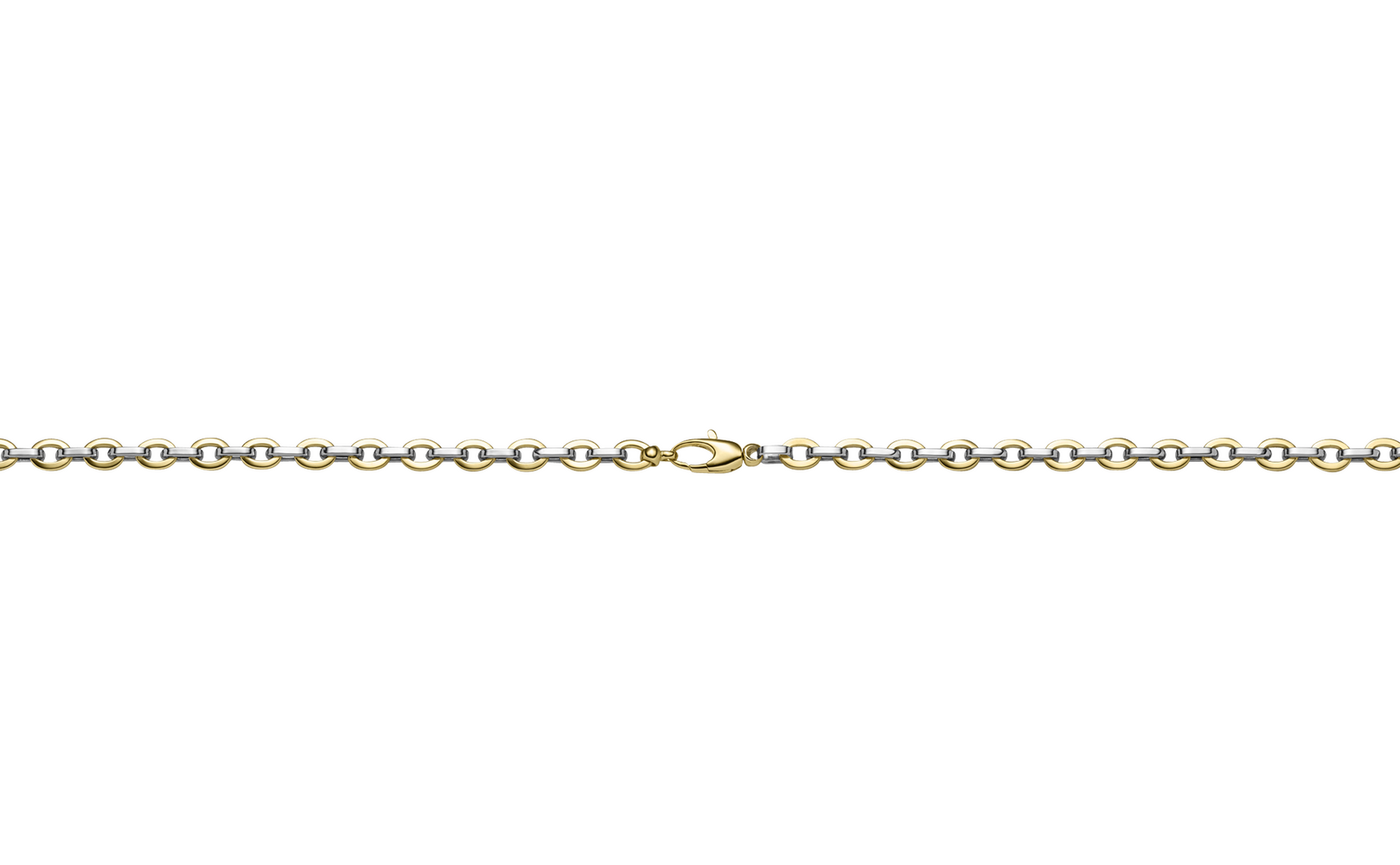 Brogle Classic bicolour fancy bracelet 5.5mm