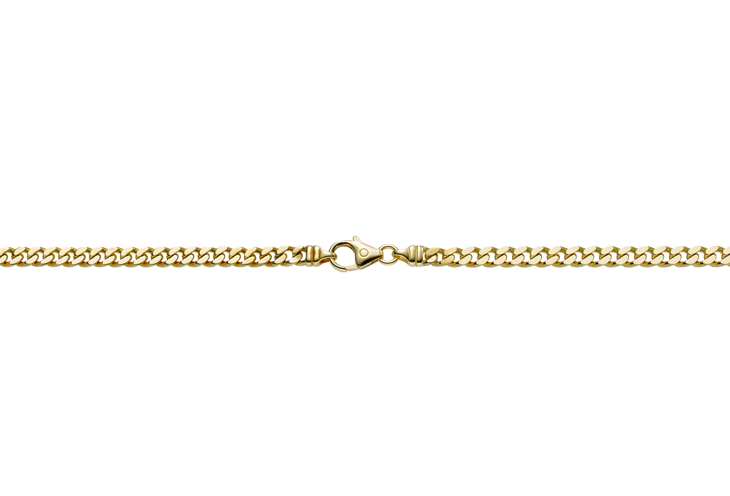 Brogle Classic Panzerarmband 4-seitig diamantiert 4mm Brogle Classic Panzerarmband 4-seitig diamantiert 4mm