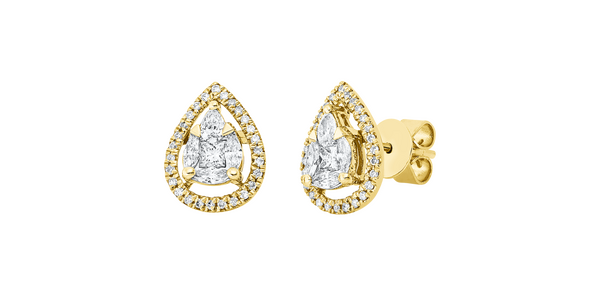 Brogle Classic diamond stud earrings Brogle Classic diamond stud earrings
