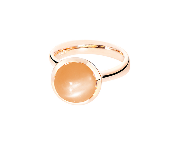 Tamara Comolli Bouton orangefarbener Mondstein L Ring