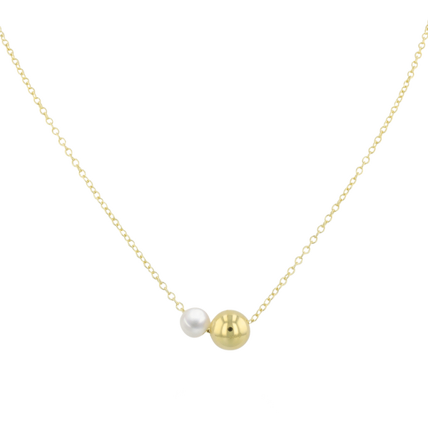 Brogle Classic necklace with freshwater pearl
