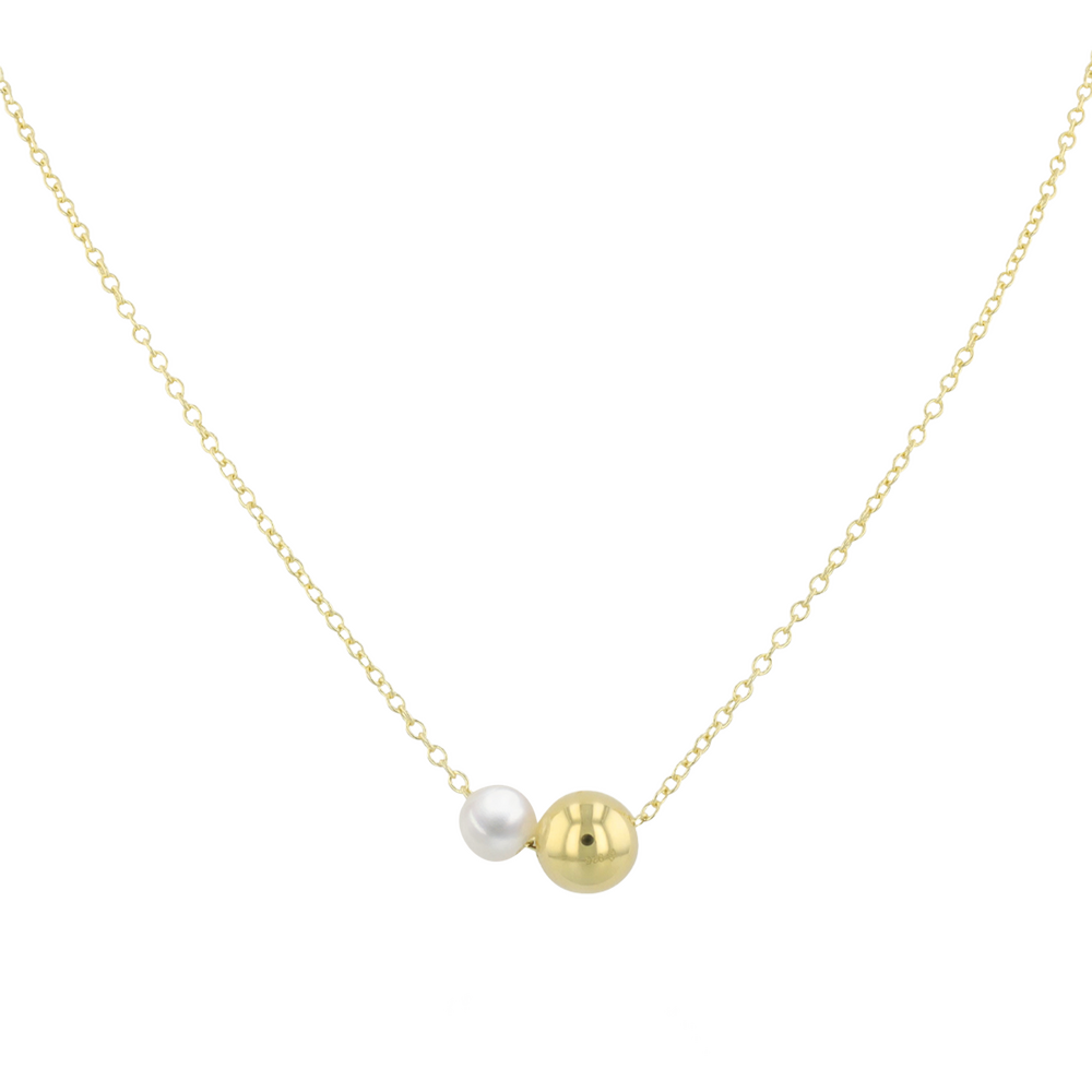 Brogle Classic necklace with freshwater pearl Brogle Classic necklace with freshwater pearl