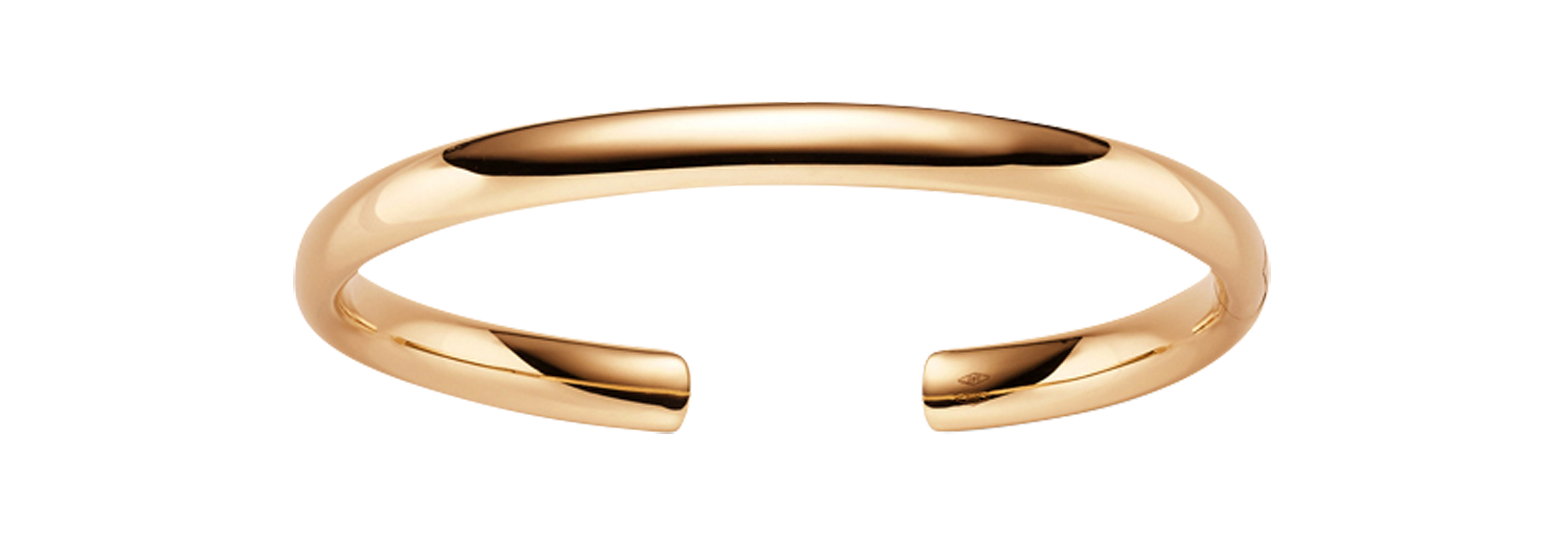 Brogle Classic gold bangle 6mm Brogle Classic gold bangle 6mm