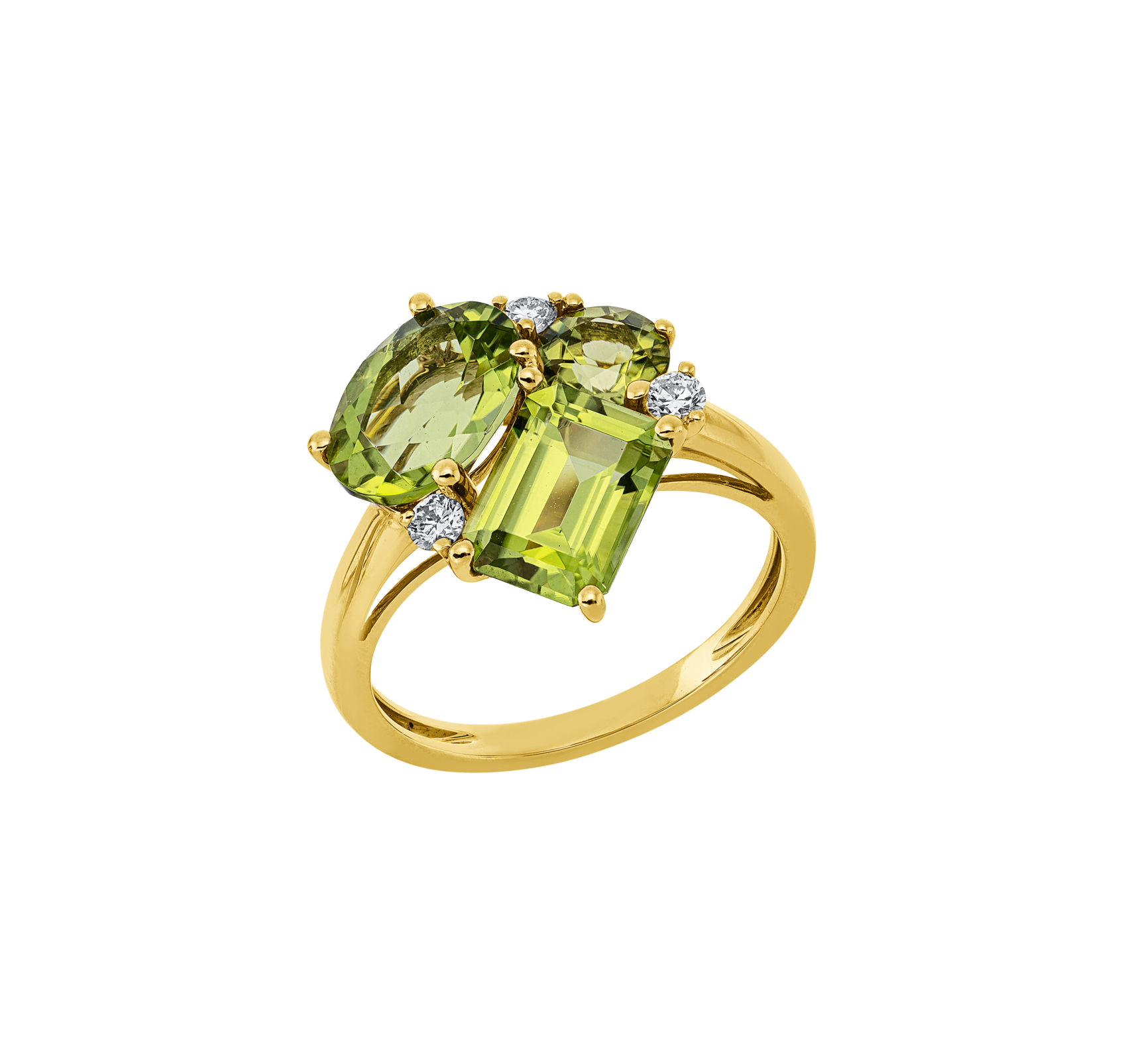 Brogle Classic peridot ring