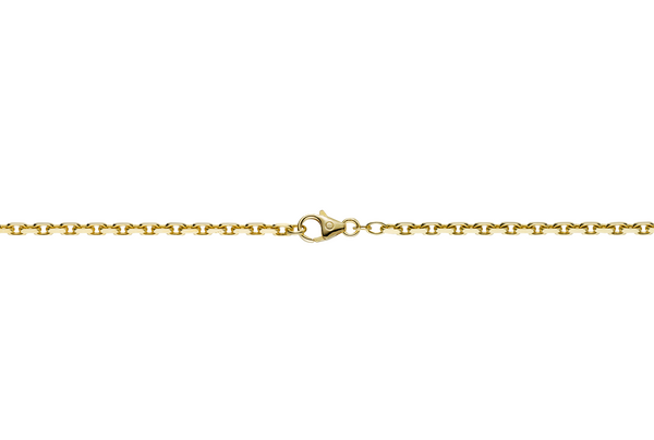 Brogle Classic anchor bracelet diamond cut 3mm Brogle Classic anchor bracelet diamond cut 3mm