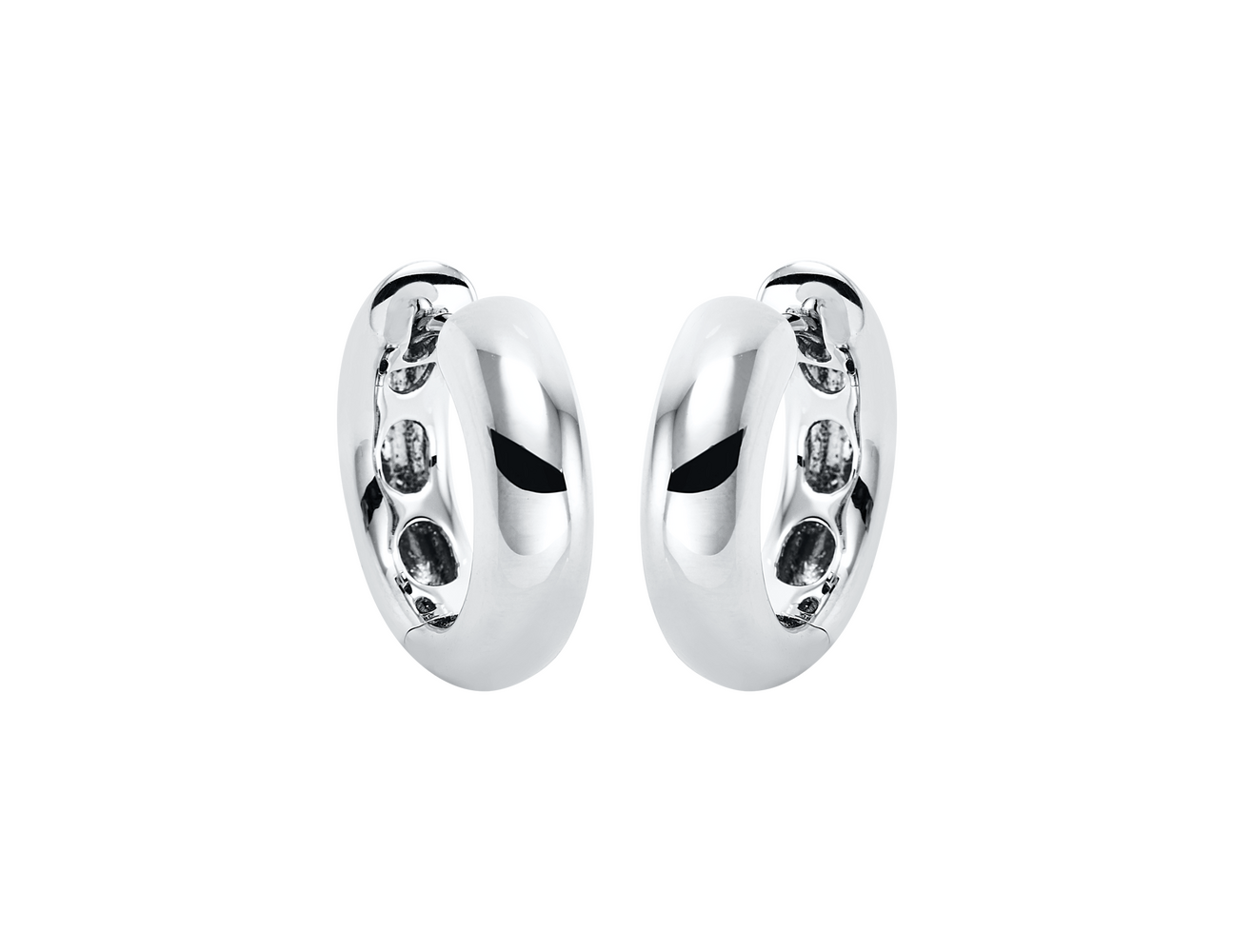 Brogle Classic gold hoop earrings Brogle Classic gold hoop earrings