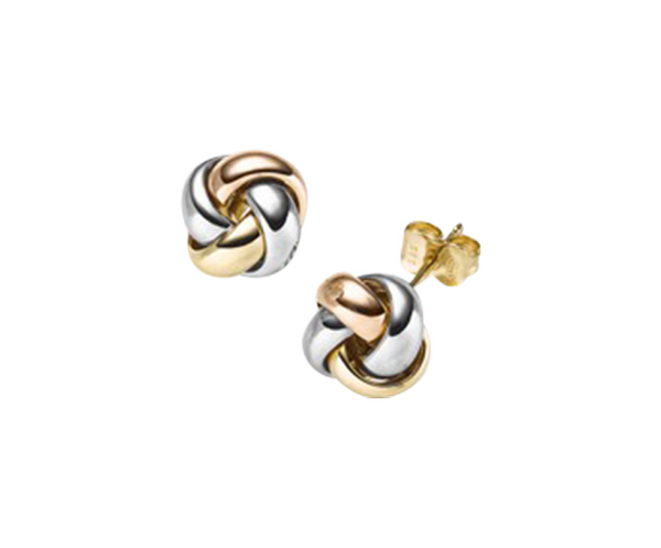 Brogle Classic Bicolor Goldohrstecker Brogle Classic Bicolor Goldohrstecker