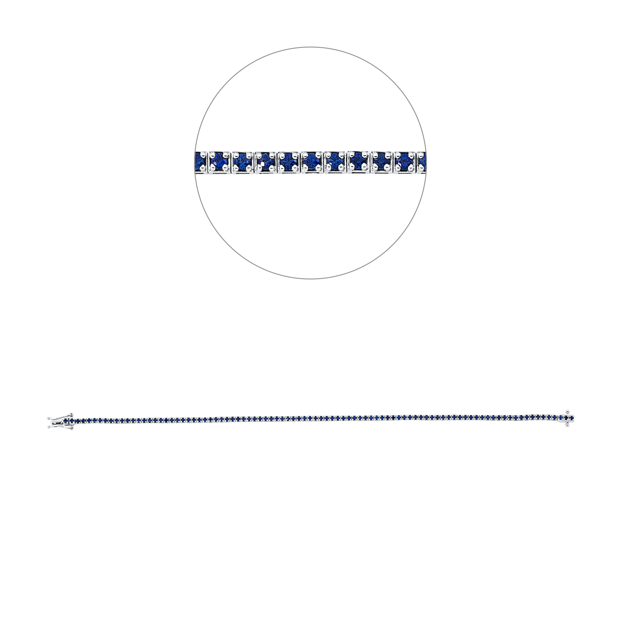 Brogle Classic sapphire bracelet