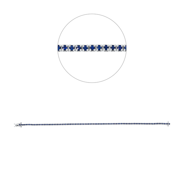 Brogle Classic sapphire bracelet Brogle Classic sapphire bracelet