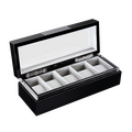 Heisse & Söhne watch box with viewing window Executive 5