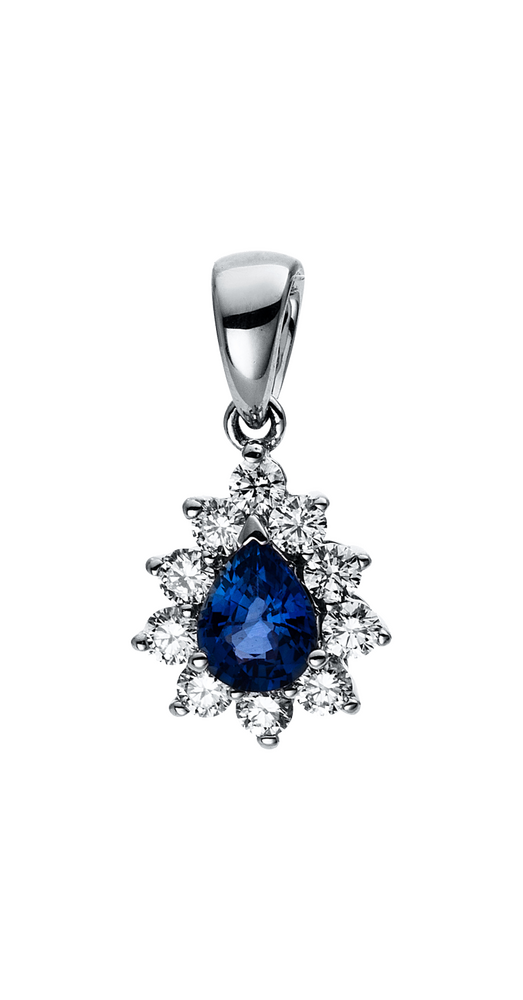 Brogle Classic sapphire pendant