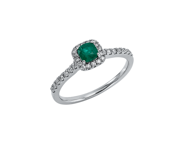 Brogle Classic emerald ring