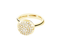 Tamara Comolli Bouton Pavé L Ring