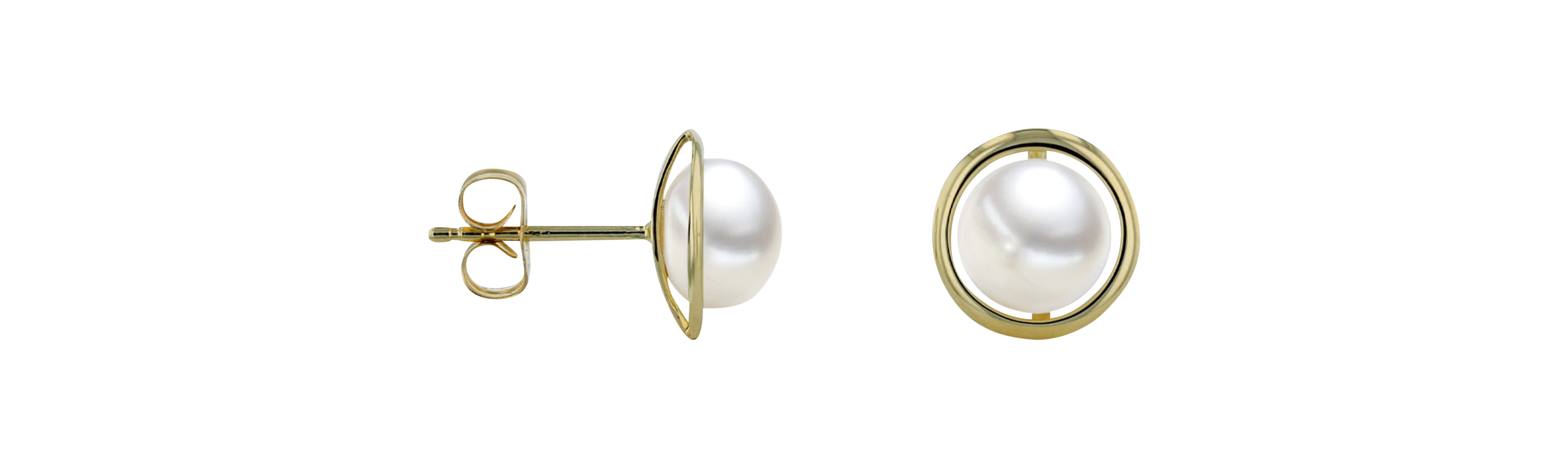 Brogle Classic Süßwasser Perlenohrstecker Brogle Classic Süßwasser Perlenohrstecker