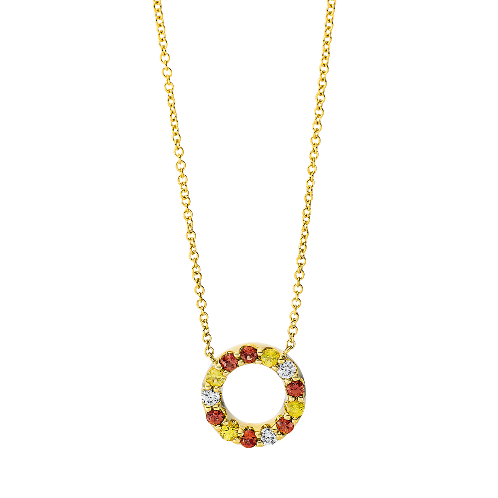 Brogle Classic Kette mit Saphiranhänger