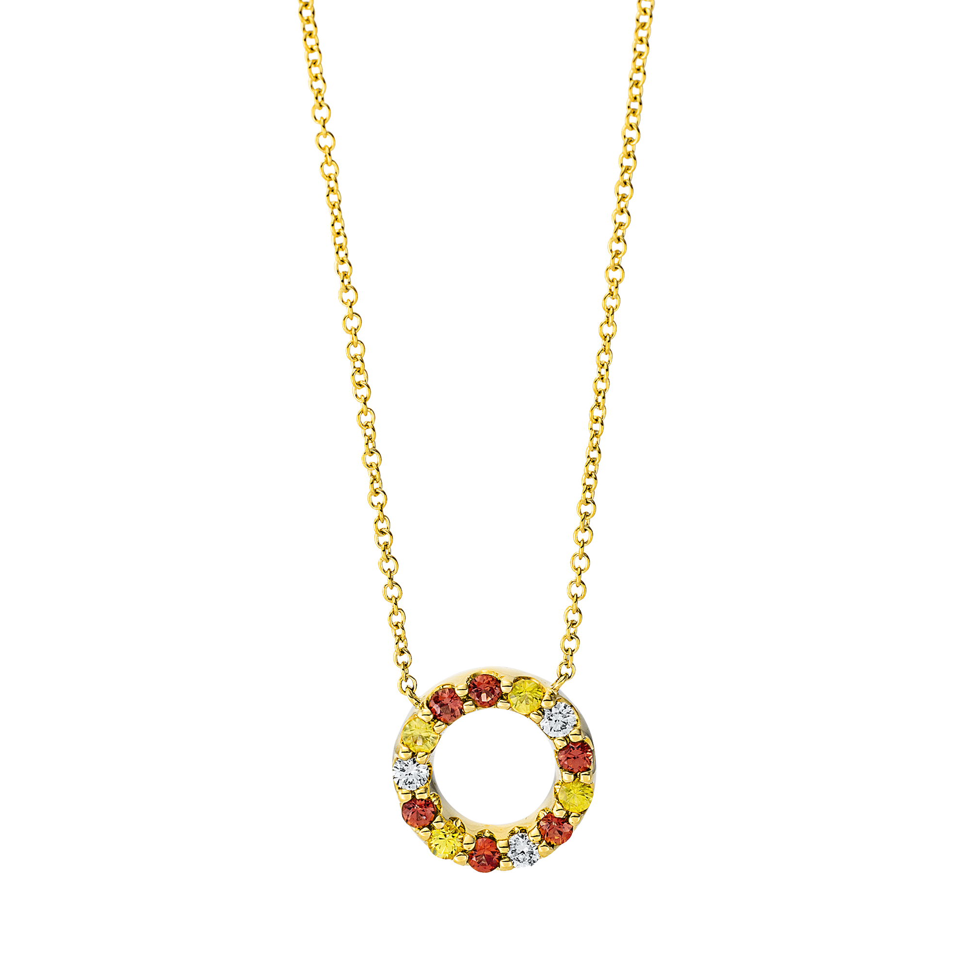 Brogle Classic Kette mit Saphiranhänger Brogle Classic Kette mit Saphiranhänger