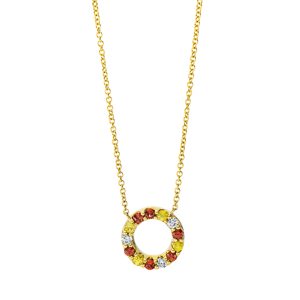 Brogle Classic Kette mit Saphiranhänger Brogle Classic Kette mit Saphiranhänger