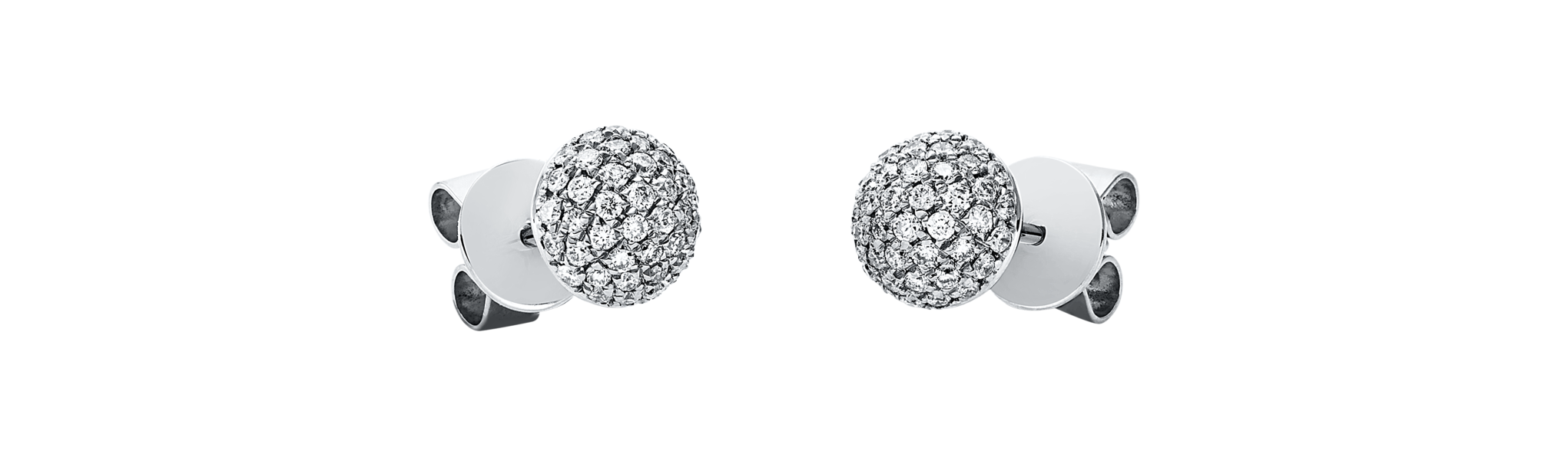 Brogle Classic diamond stud earrings