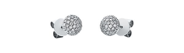 Brogle Classic diamond stud earrings