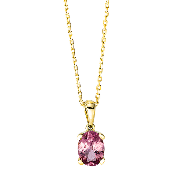 Brogle Classic Kette mit Granatanhänger