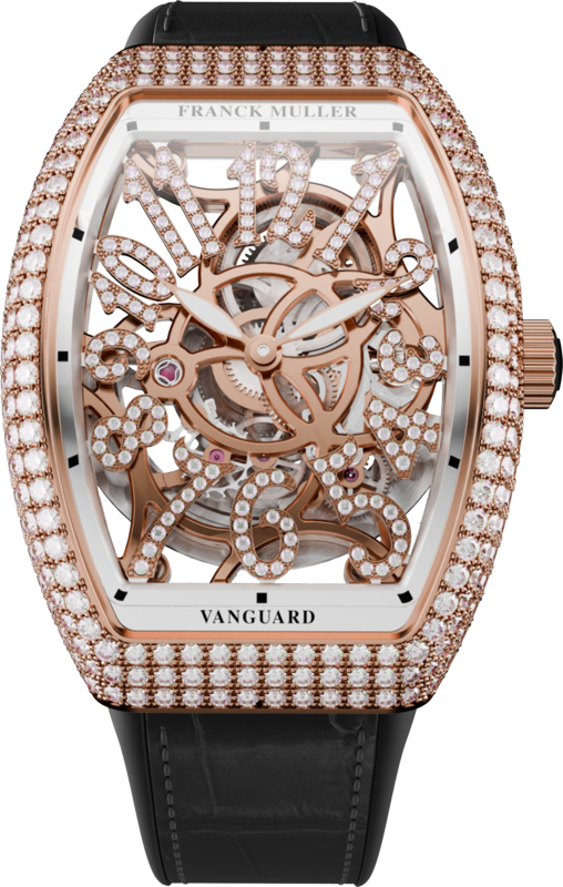 Franck Muller Vanguard Slim Skeleton 46.3 x 35mm Franck Muller Vanguard Slim Skeleton 46.3 x 35mm