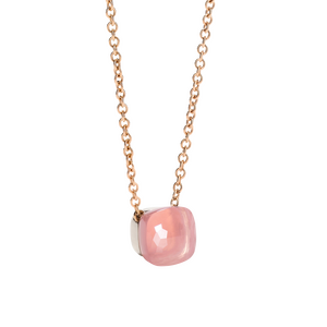 Pomellato Nudo Rose Quartz Necklace with Pendant