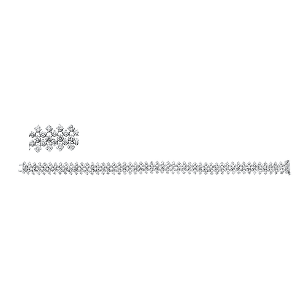 Brogle Selection diamond bracelet Brogle Selection diamond bracelet
