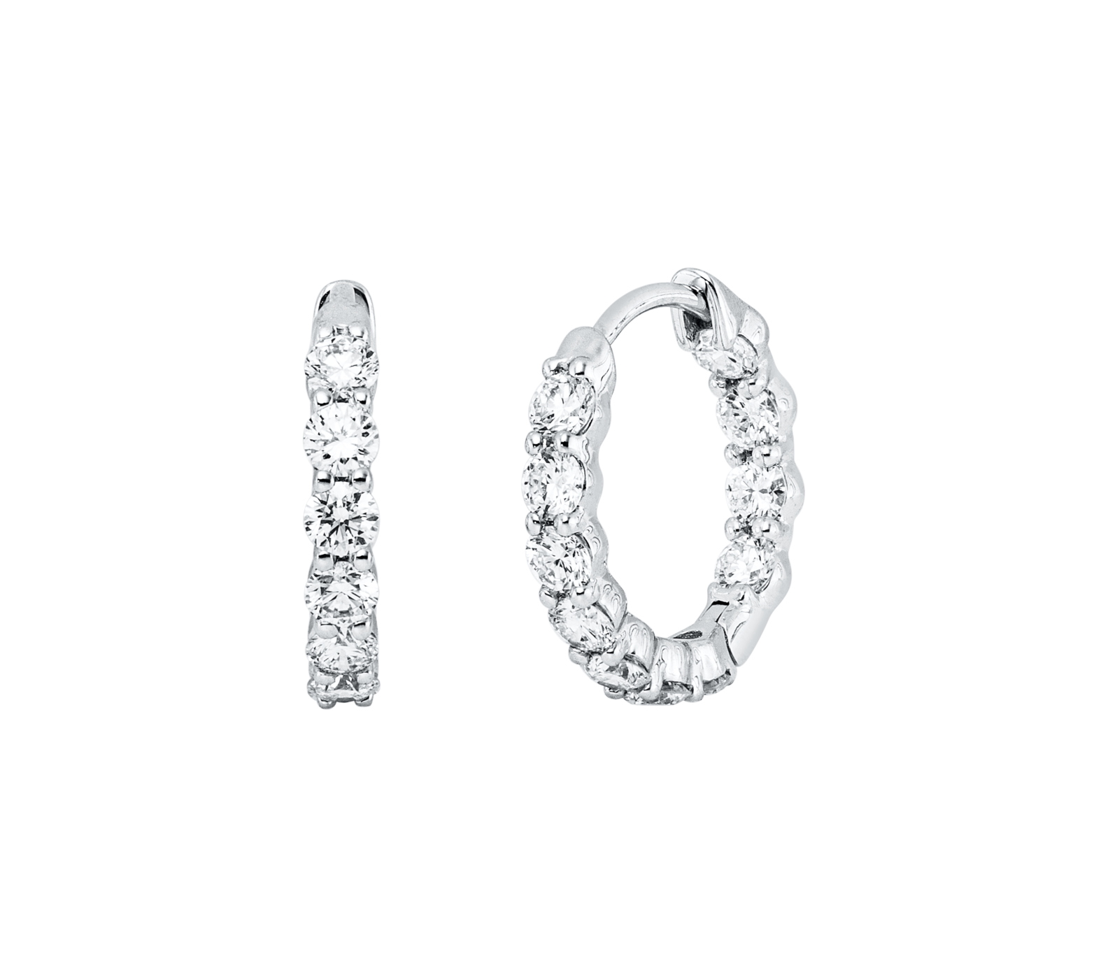 Brogle Classic Diamantcreolen