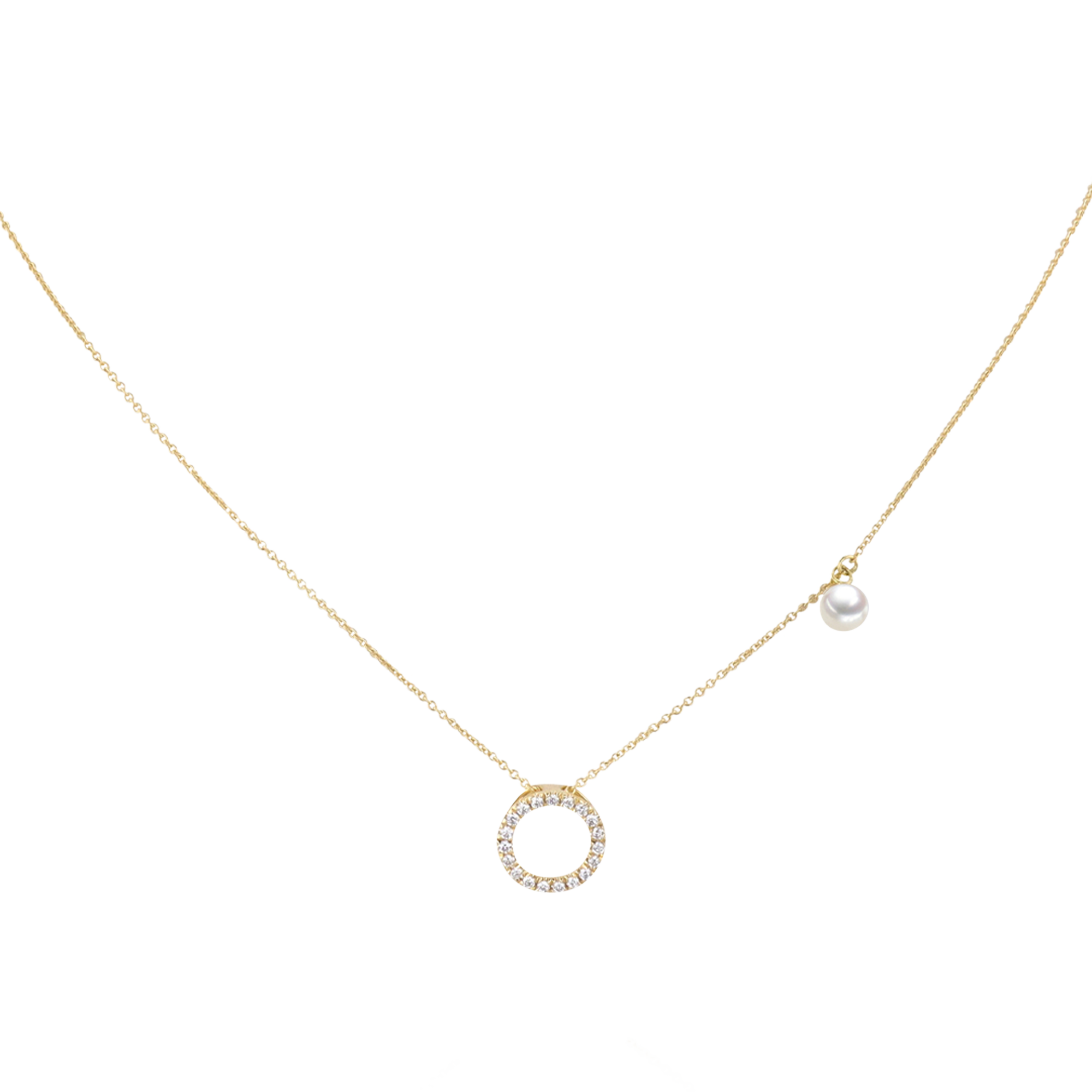 Brogle Classic necklace with Akoya pearl pendant Brogle Classic necklace with Akoya pearl pendant