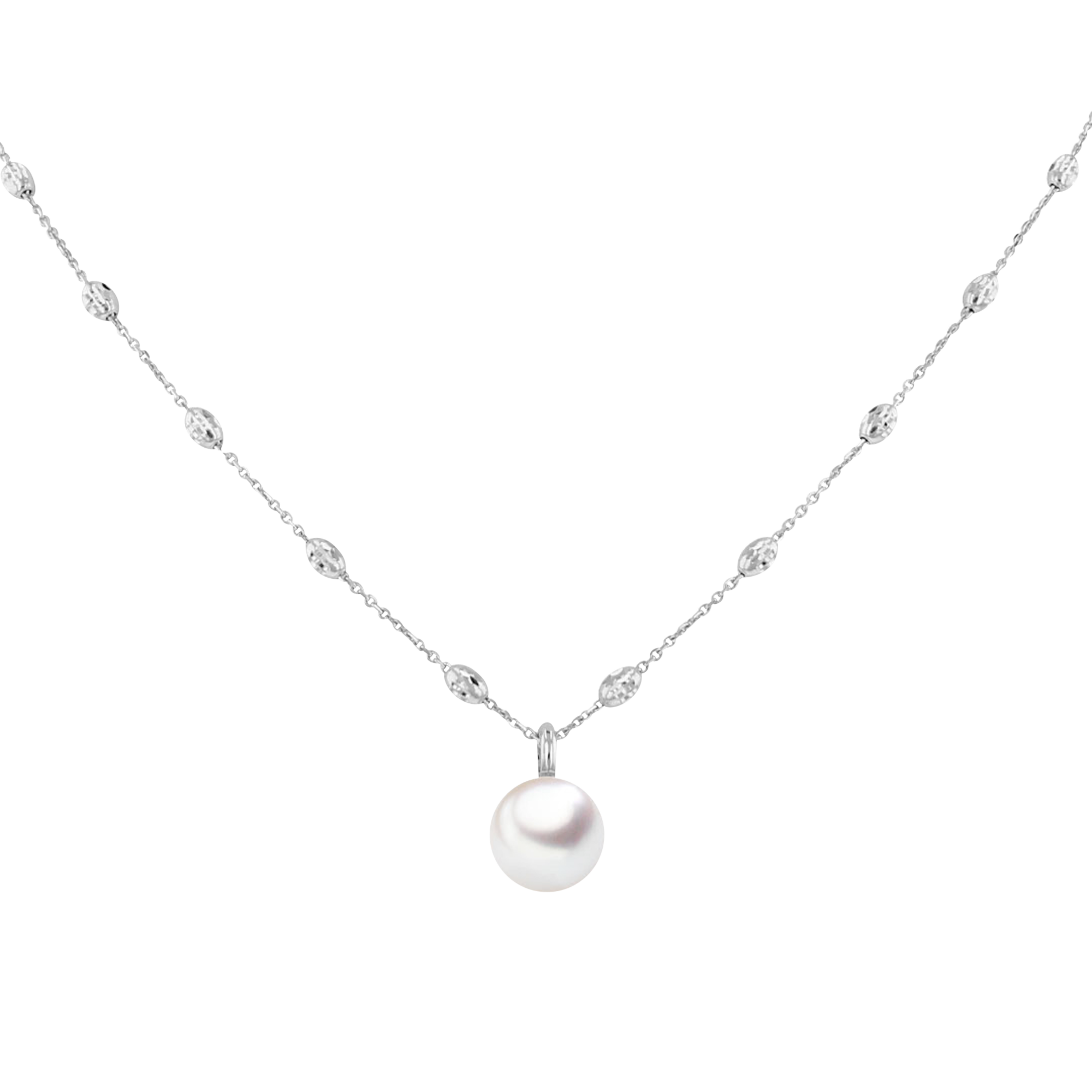 Brogle Classic necklace with Akoya pearl pendant Brogle Classic necklace with Akoya pearl pendant