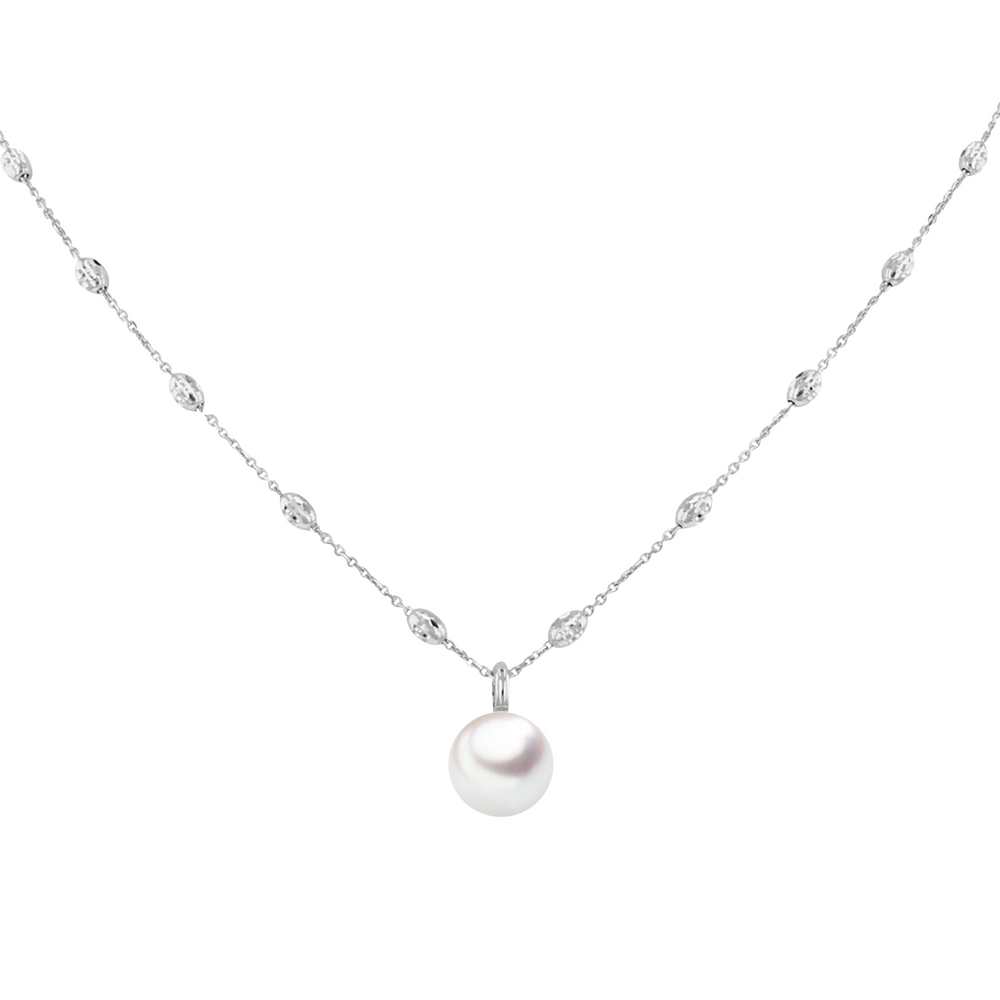 Brogle Classic necklace with Akoya pearl pendant Brogle Classic necklace with Akoya pearl pendant
