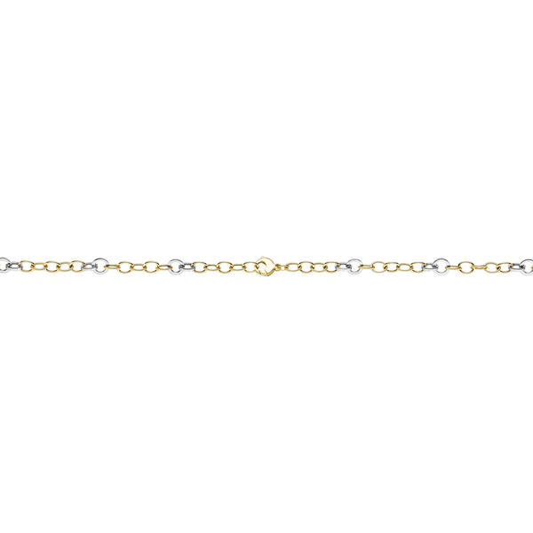 Brogle Classic Bicolor Ring Necklace 9,5mm Brogle Classic Bicolor Ring Necklace 9,5mm