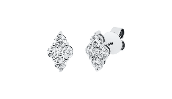 Brogle Classic diamond stud earrings Brogle Classic diamond stud earrings