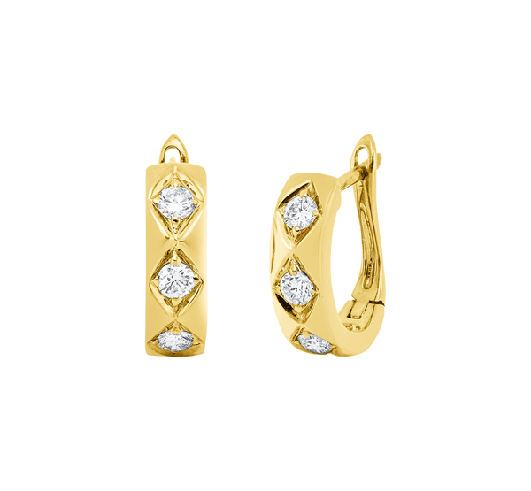 Brogle Classic Diamantcreolen Brogle Classic Diamantcreolen