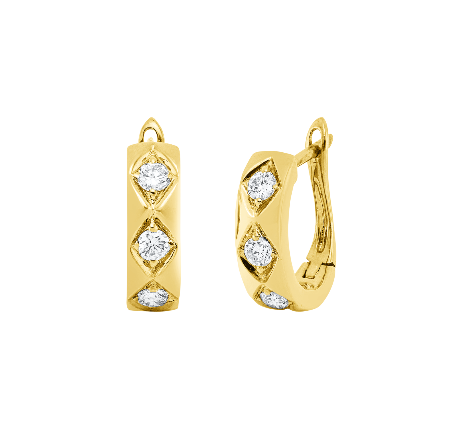 Brogle Classic Diamantcreolen Brogle Classic Diamantcreolen