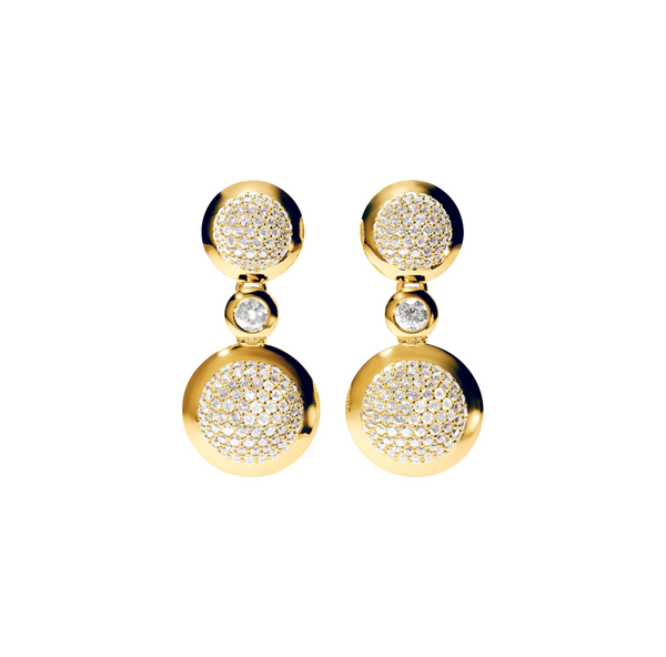 Tamara Comolli BOUTON 2 Cabochons Diamond Pavé / Classic Tamara Comolli BOUTON 2 Cabochons Diamond Pavé / Classic
