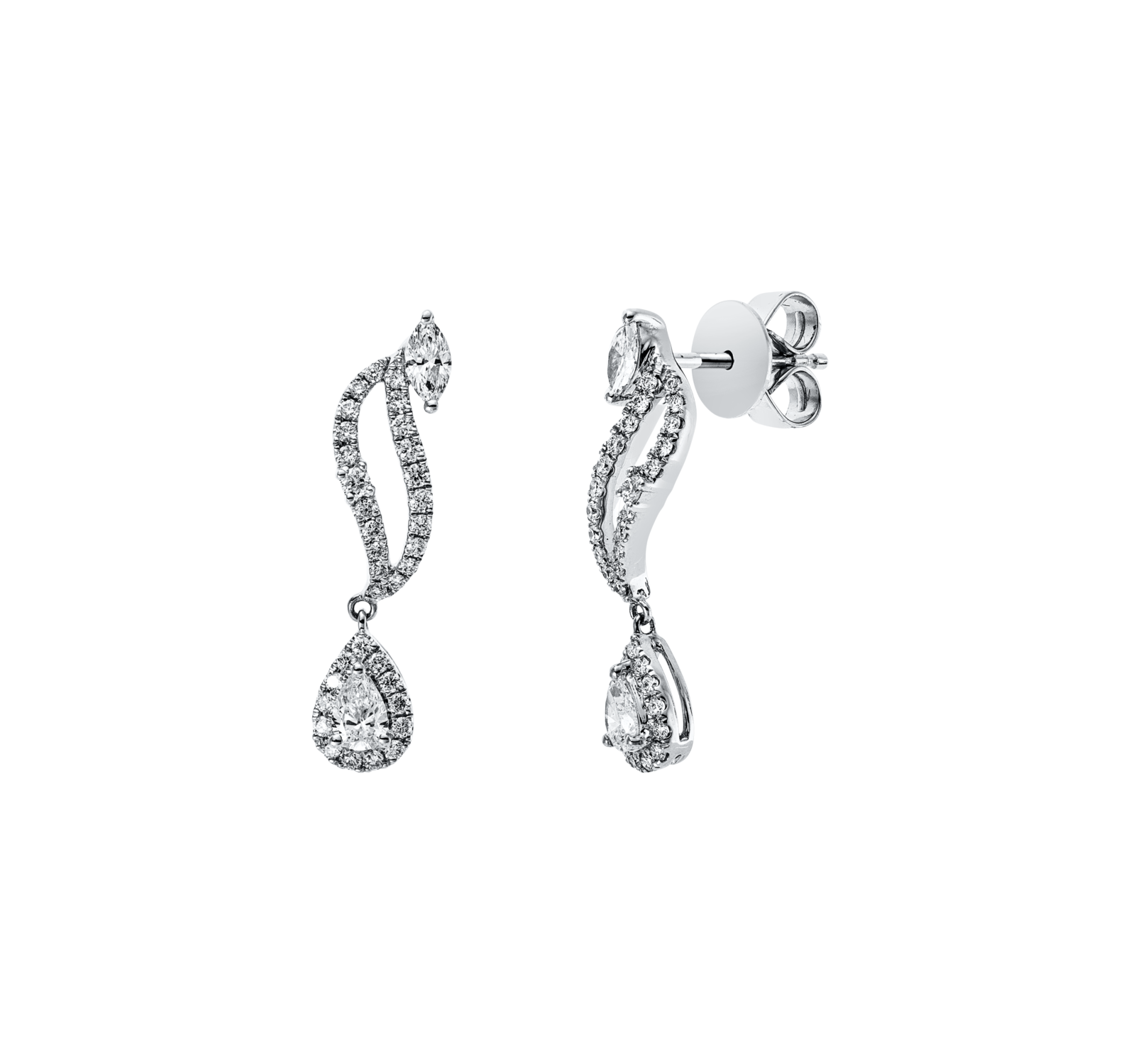 Brogle Classic Diamantohrhänger