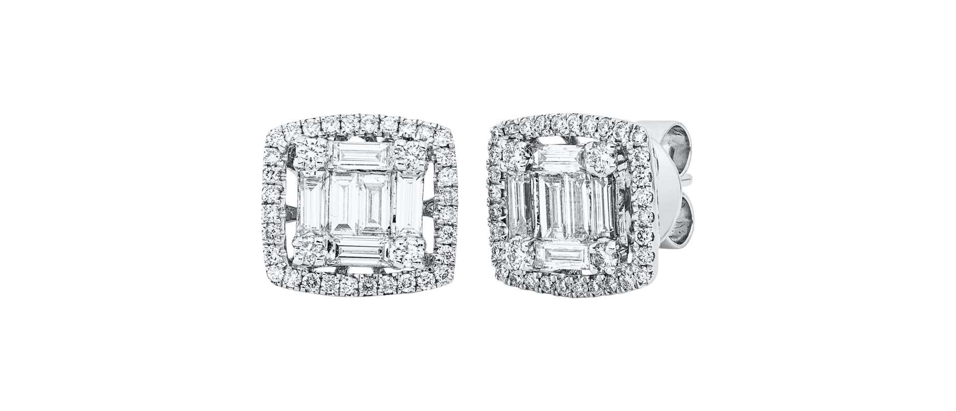 Brogle Selection diamond stud earrings