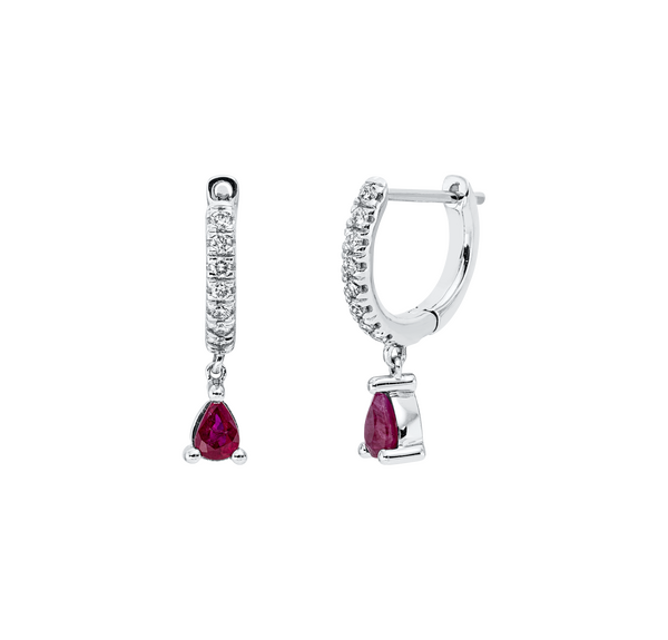 Brogle Classic ruby earrings Brogle Classic ruby earrings