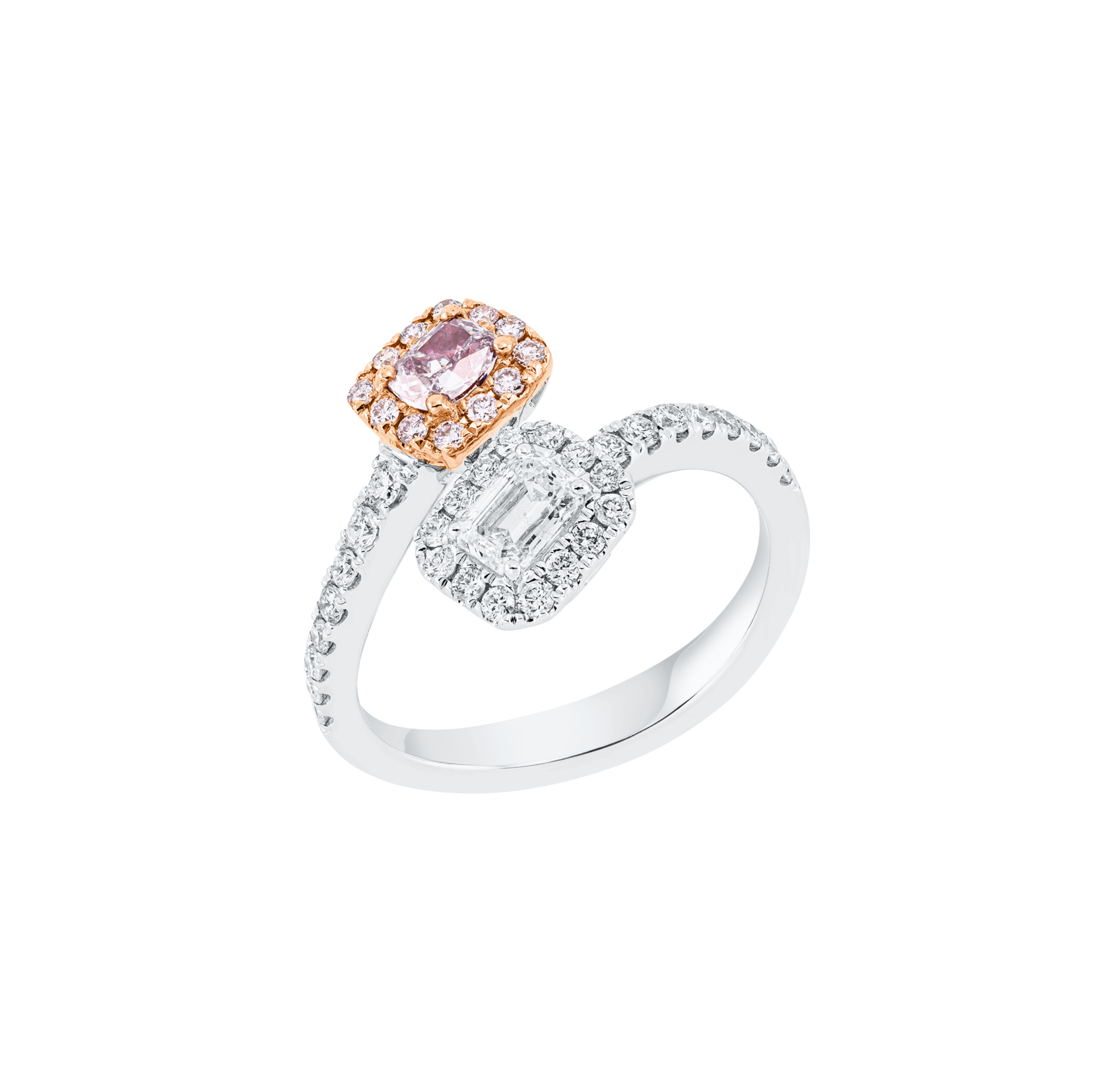 Brogle Selection Bicolor Diamantring