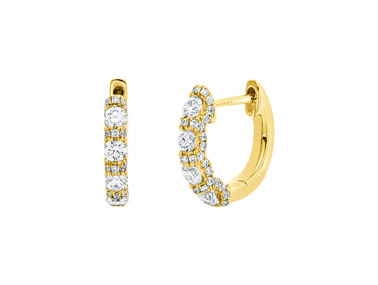 Brogle Classic Diamantcreolen