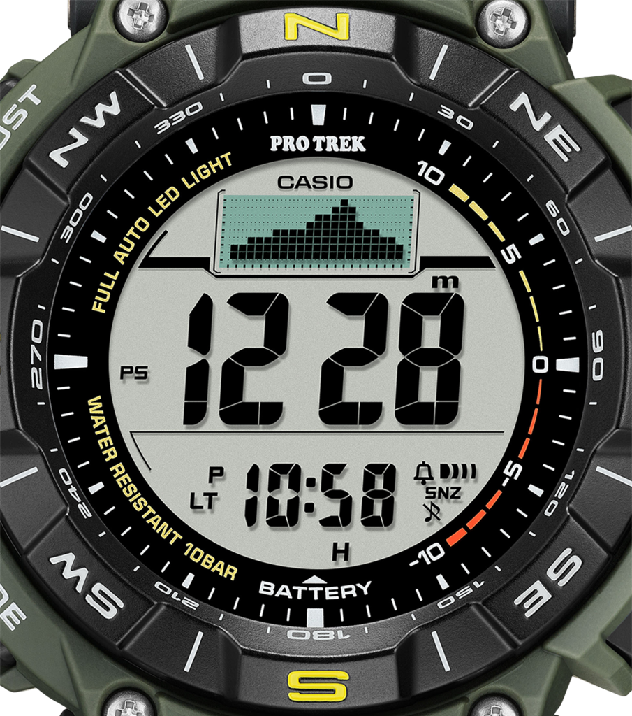 CASIO PRO TREK Solar 51,7 mm CASIO PRO TREK Solar 51,7 mm