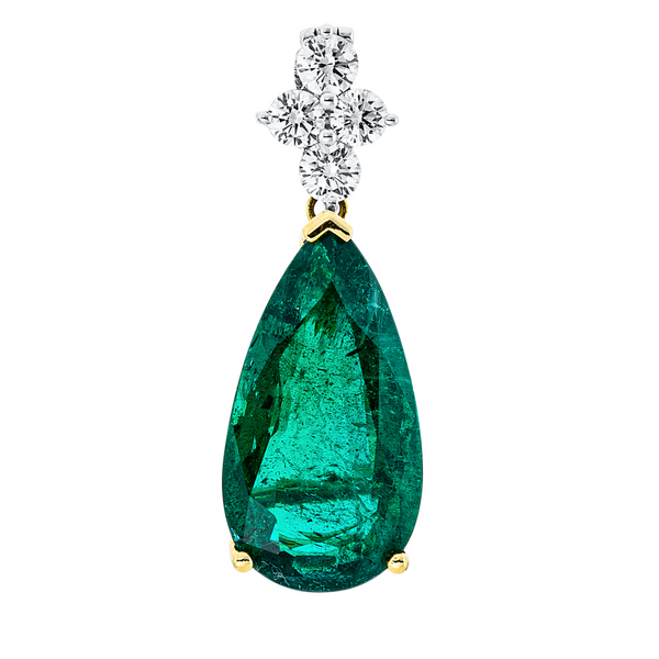 Brogle Selection Bicolor Smaragdanhänger Brogle Selection Bicolor Smaragdanhänger