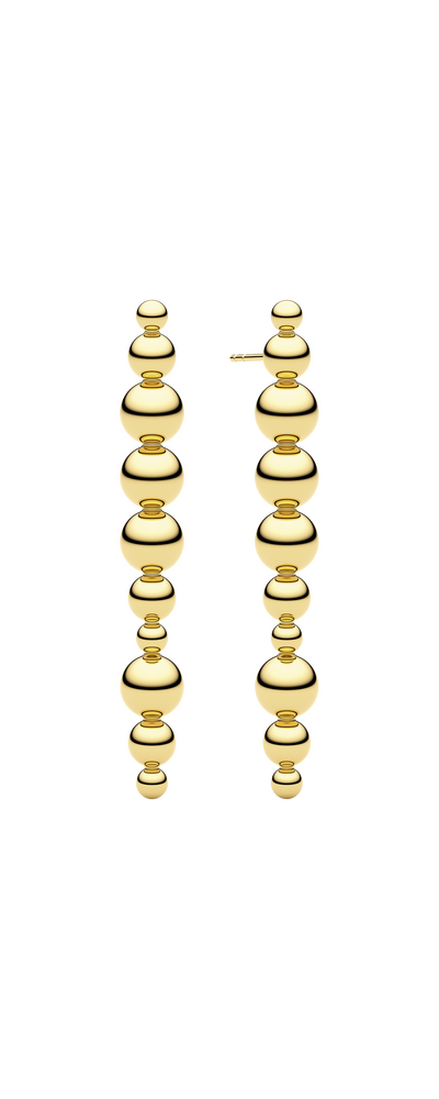 18 carat gold plated silver