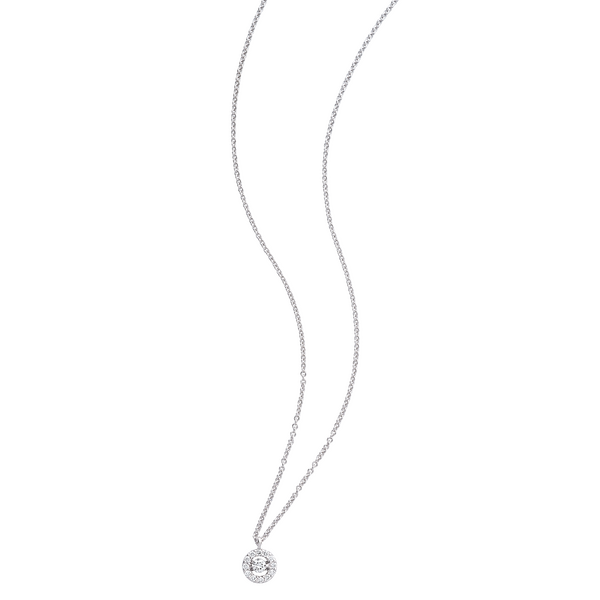 Brogle Classic necklace with diamond pendant Brogle Classic necklace with diamond pendant