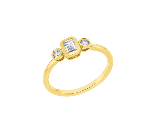Brogle Classic solitaire ring Brogle Classic solitaire ring